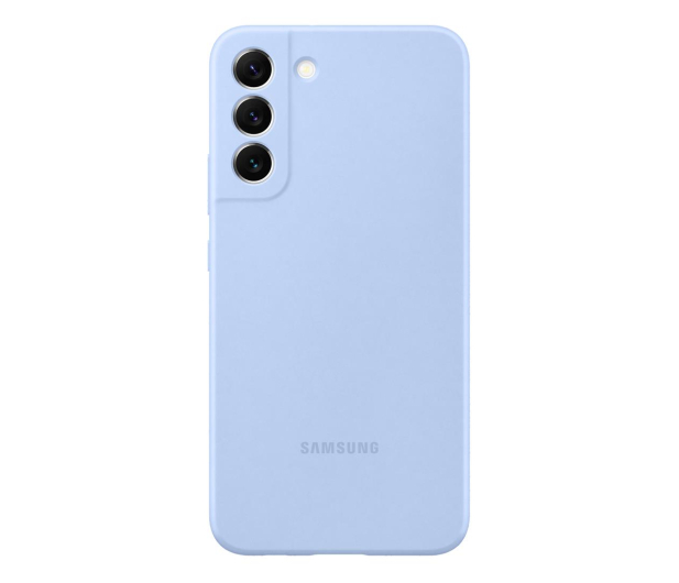Samsung Silicone Cover do Galaxy S22+ błękitny - 718318 - zdjęcie